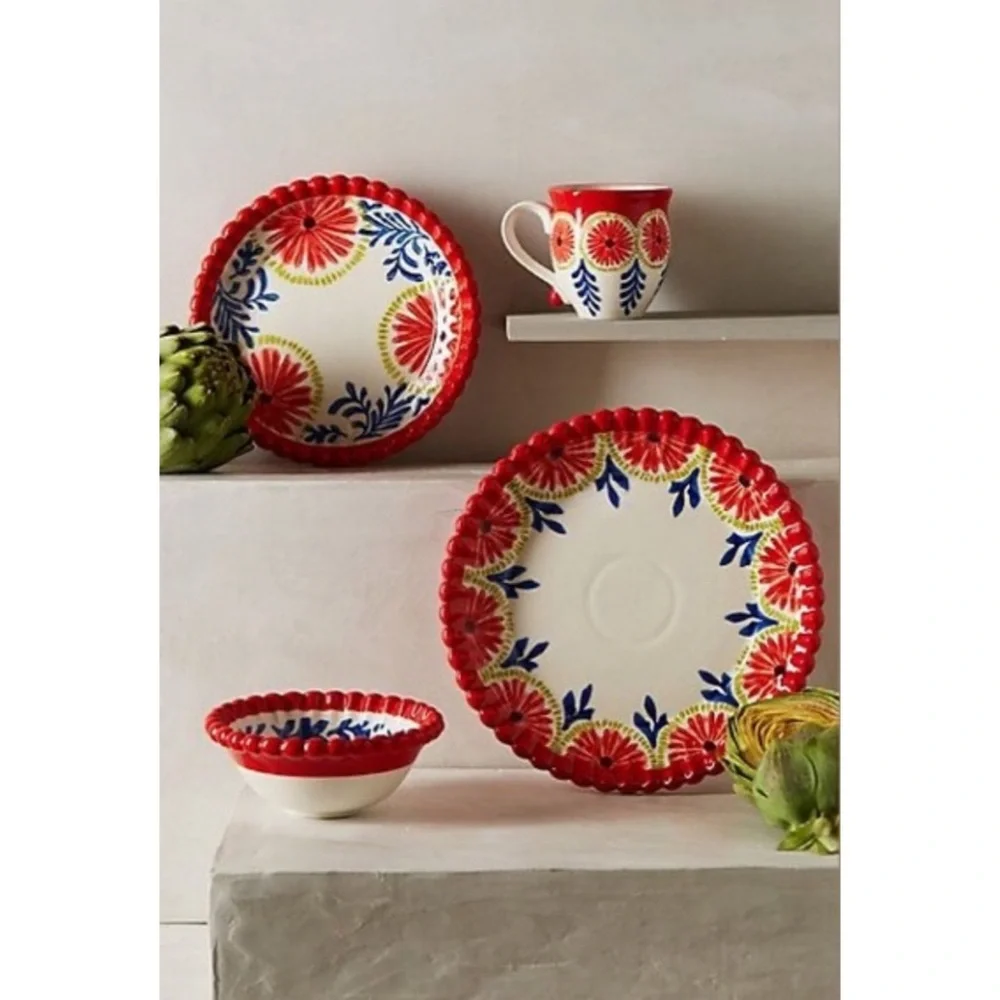 Anthropologie Baila Sun Stone Mug